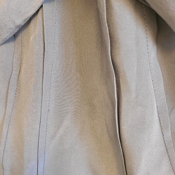 BCBG Grey pleated top - Picture 4 of 11